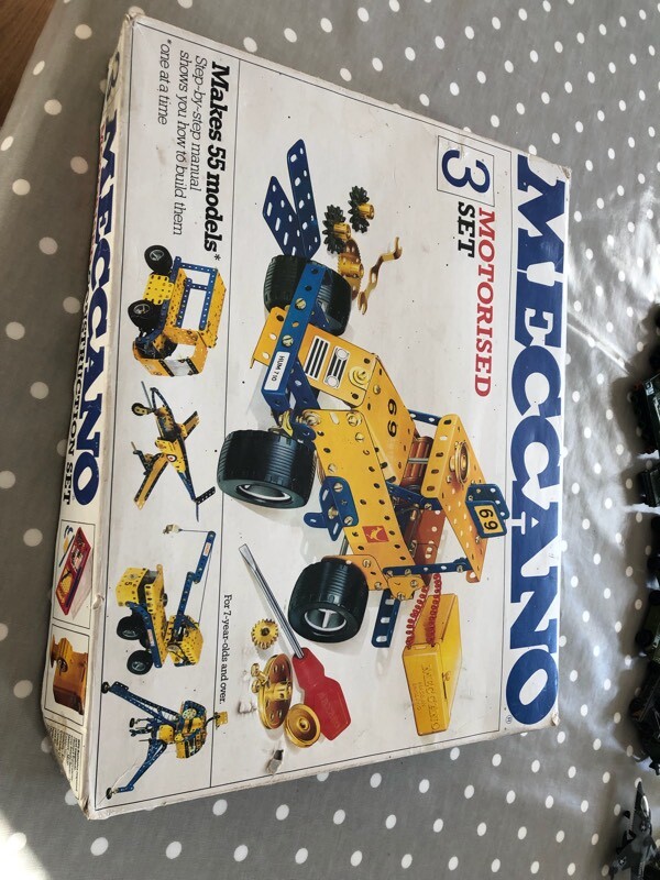 meccano motorised construction set